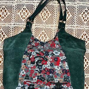 The Sak Green and Multicolor Roma Shopper Bag